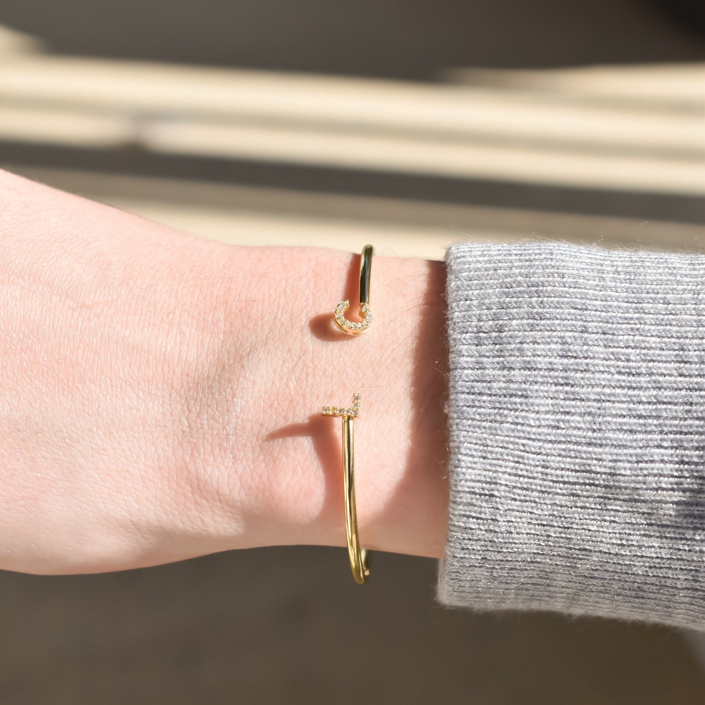 Custom Initial Cuff Bracelets Bob