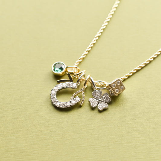 Clover Charm Charms & Pendants Joyce