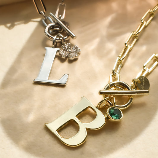 All American Initial Charm Charms & Pendants Joyce