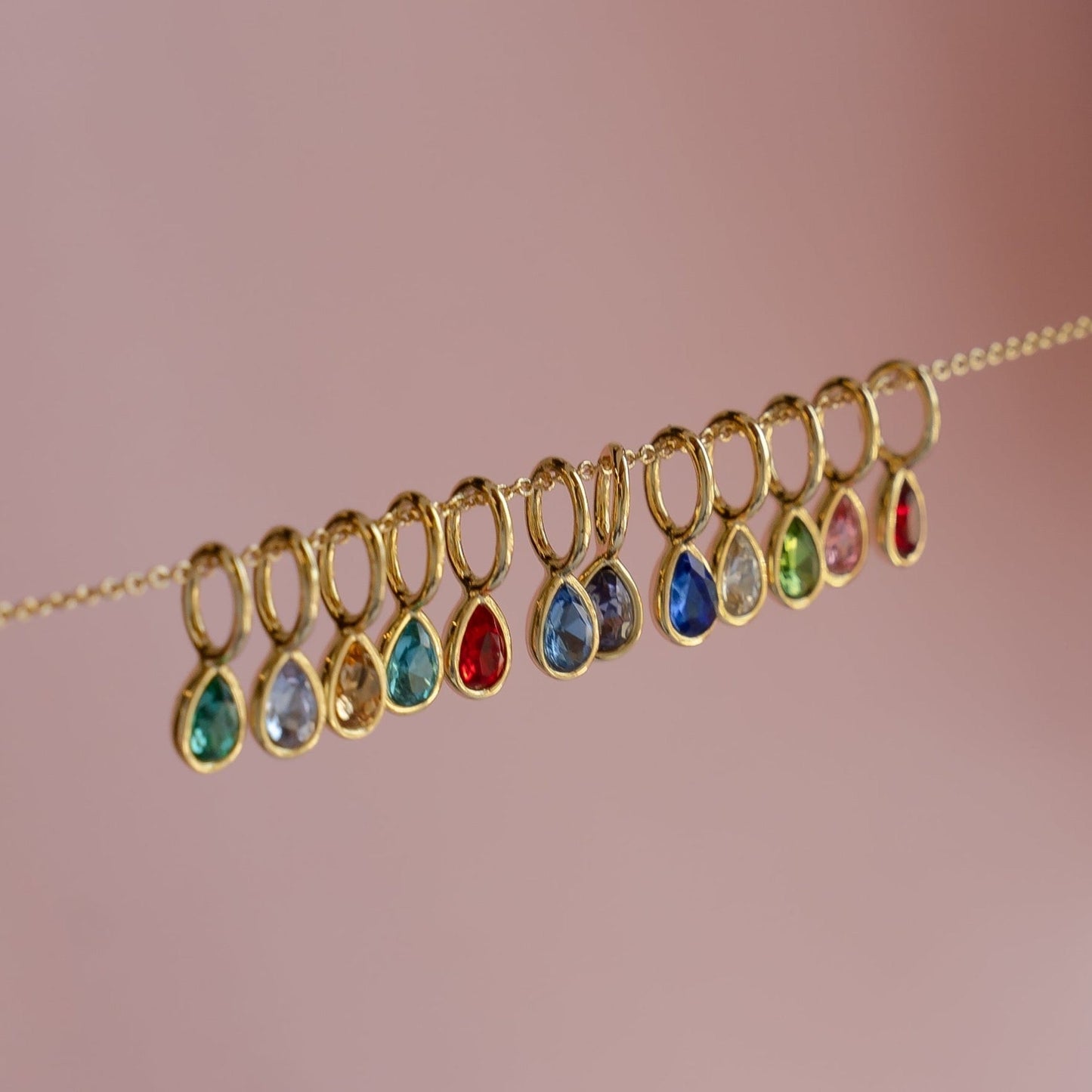 Birthstone Charm Charms & Pendants The Sis Kiss