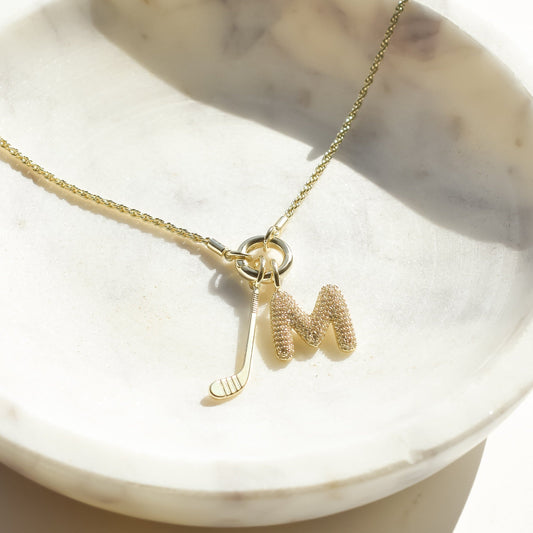 Hockey Charm Charms & Pendants Joyce