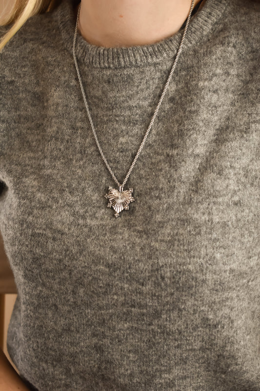 Grove Heart Charm Charms & Pendants Joyce