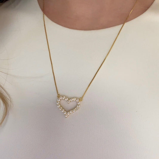 Sweetheart Sparkle Pendant Necklace necklace grace