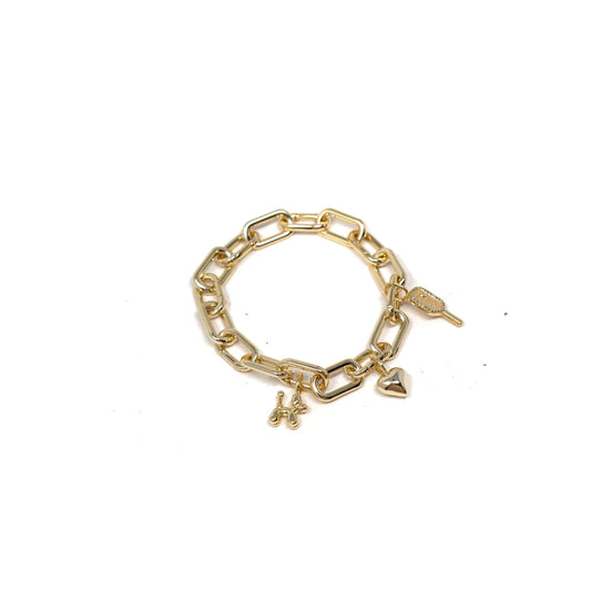Collector's Charm Bracelet Bracelets The Sis Kiss 
