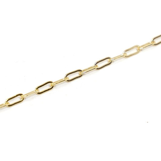 Mini Paperclip Chain Necklace Jewelry The Sis Kiss