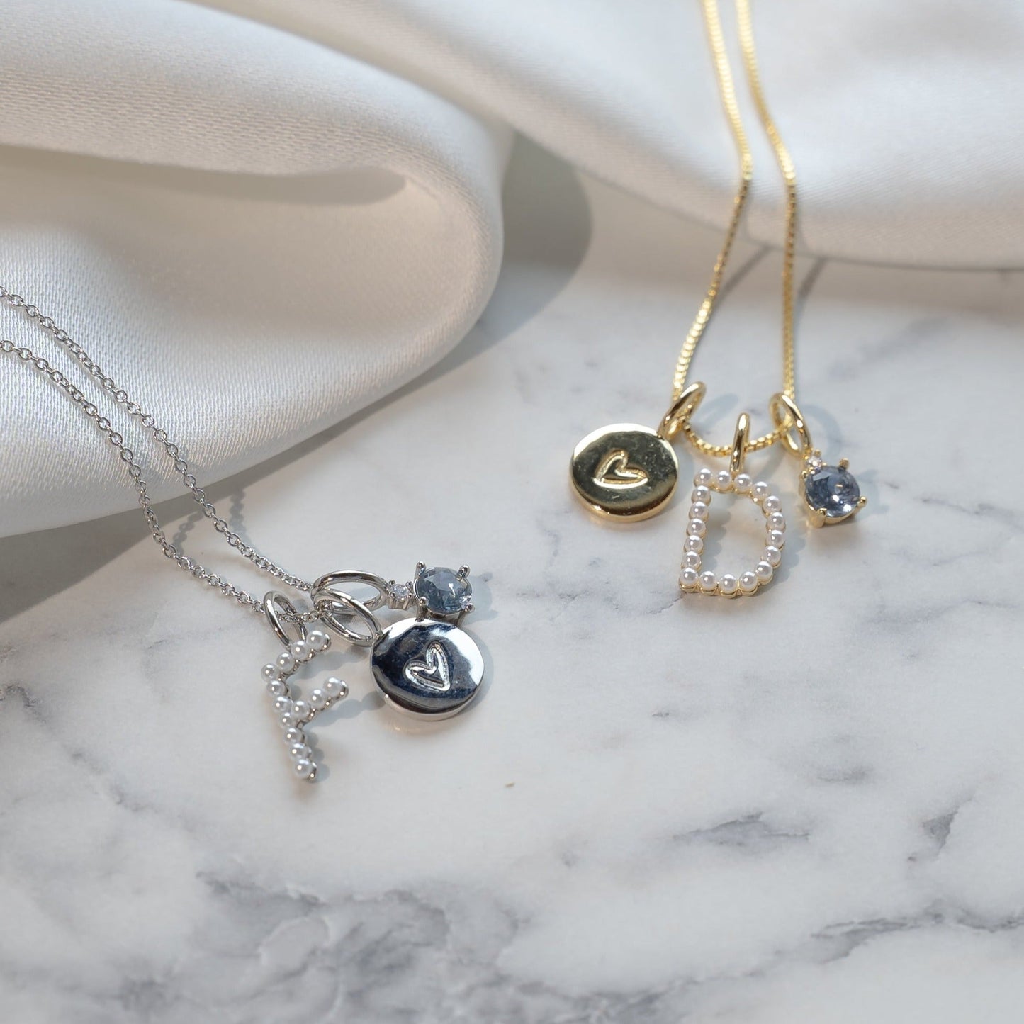 Engraved Heart Charm Charms & Pendants The Sis Kiss