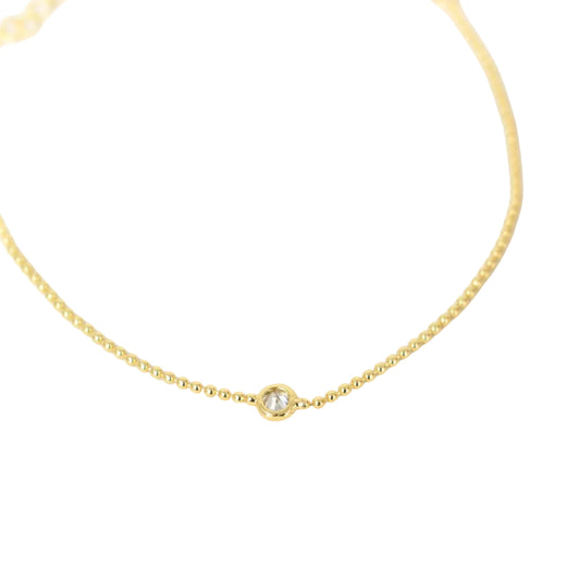 Dainty Crystal Bezel Bracelet Bracelet grace