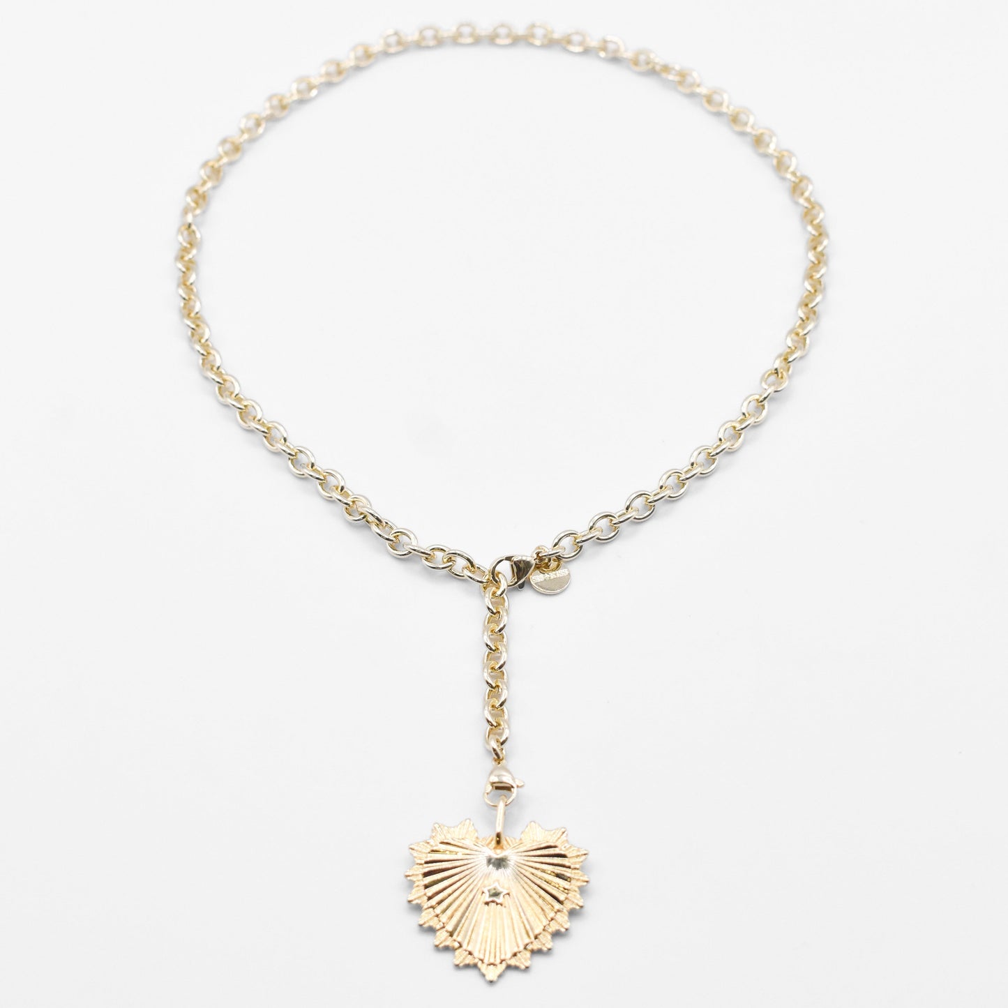 Newport Heart Lariat Charm Necklace Necklaces Joyce
