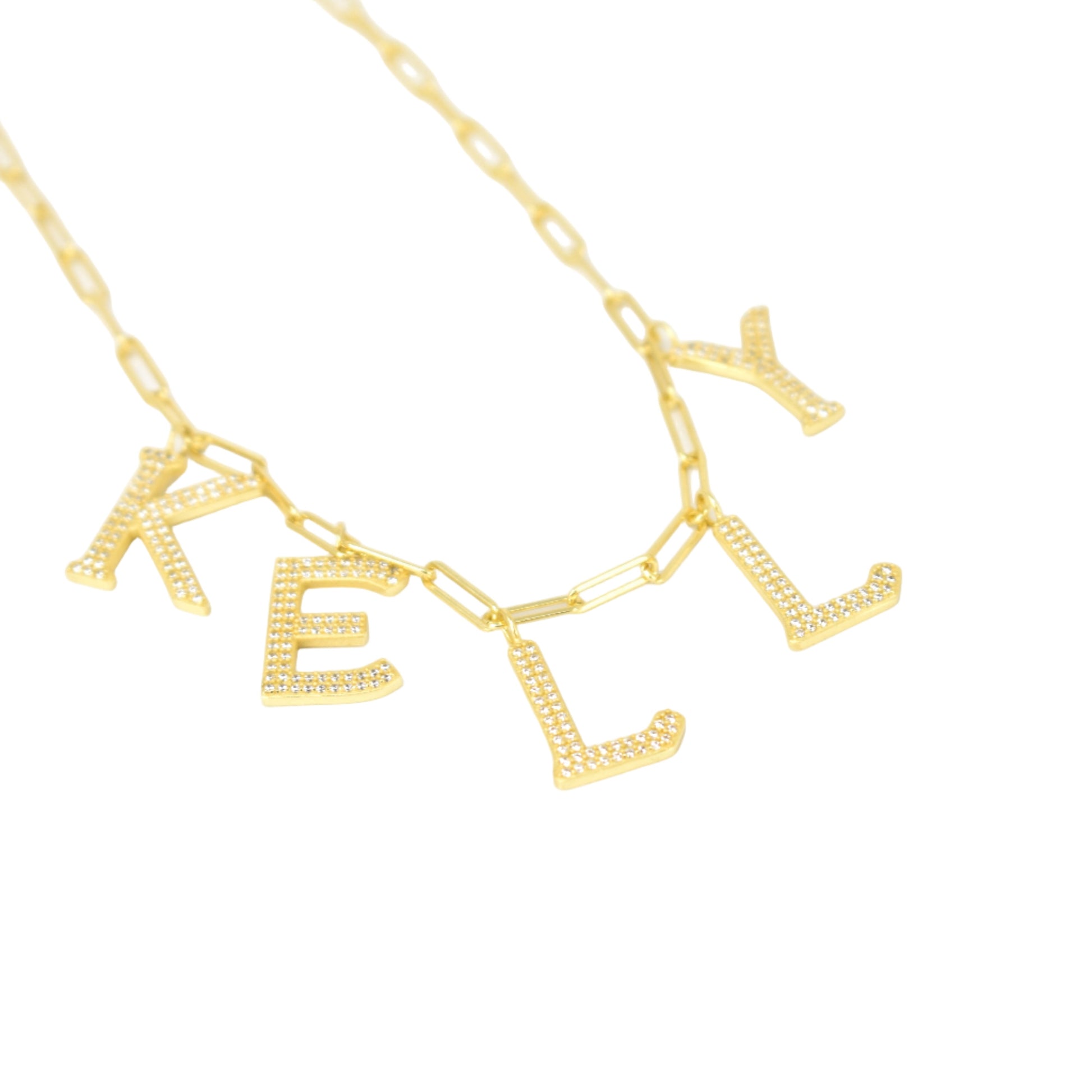 Custom Statement Name Necklace necklace Bob