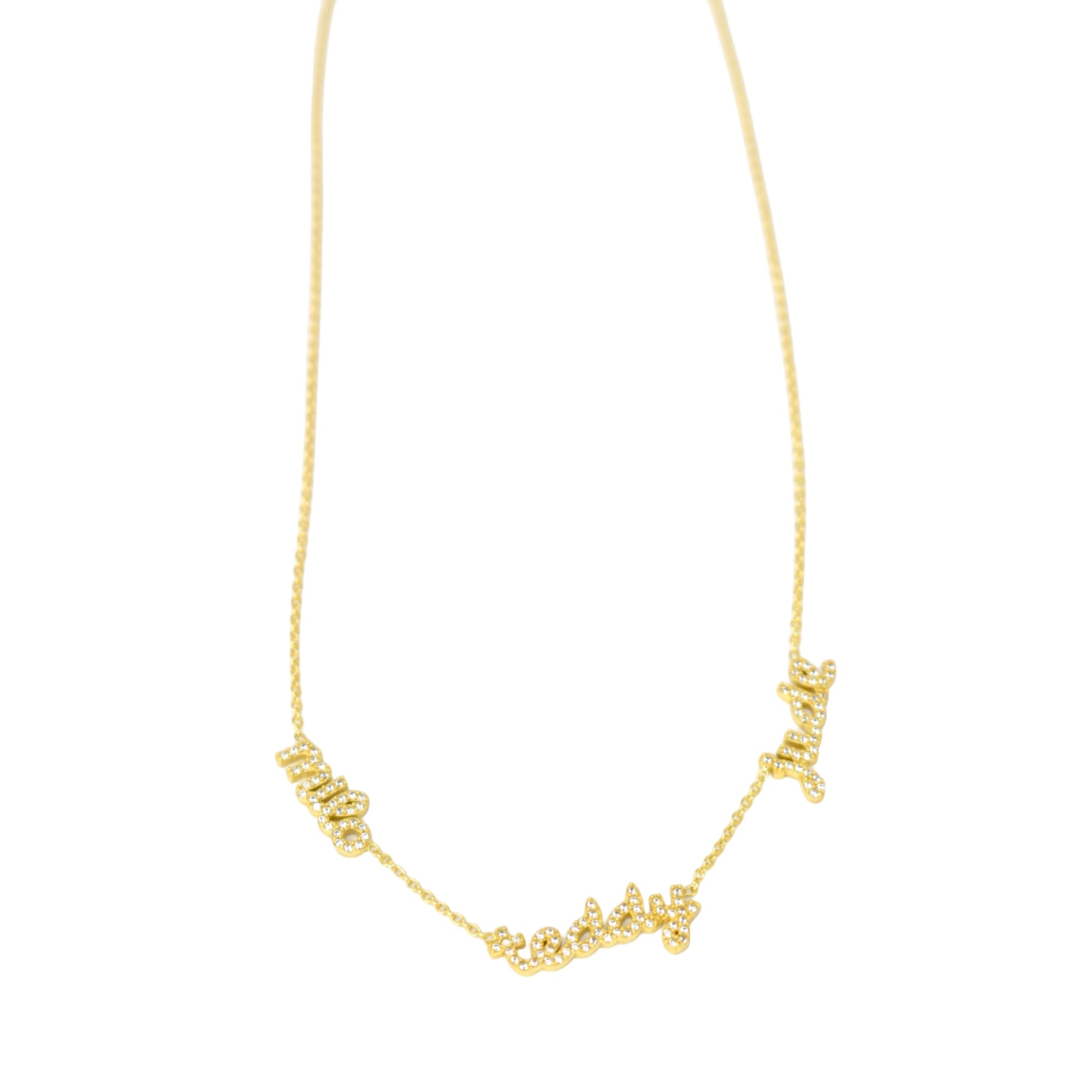 Custom Petite Script Multiple Name Necklace necklace Bob