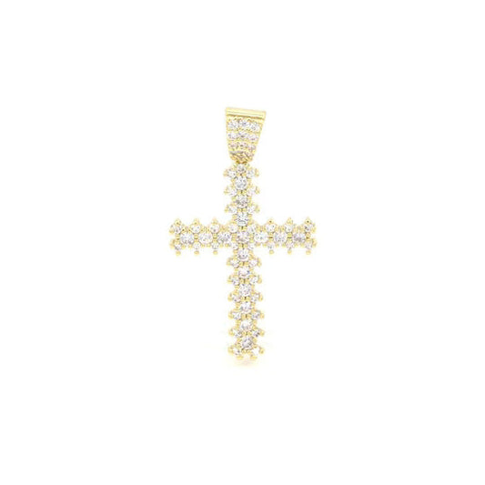 Crystal Cross Necklace PREORDER Necklaces Joyce
