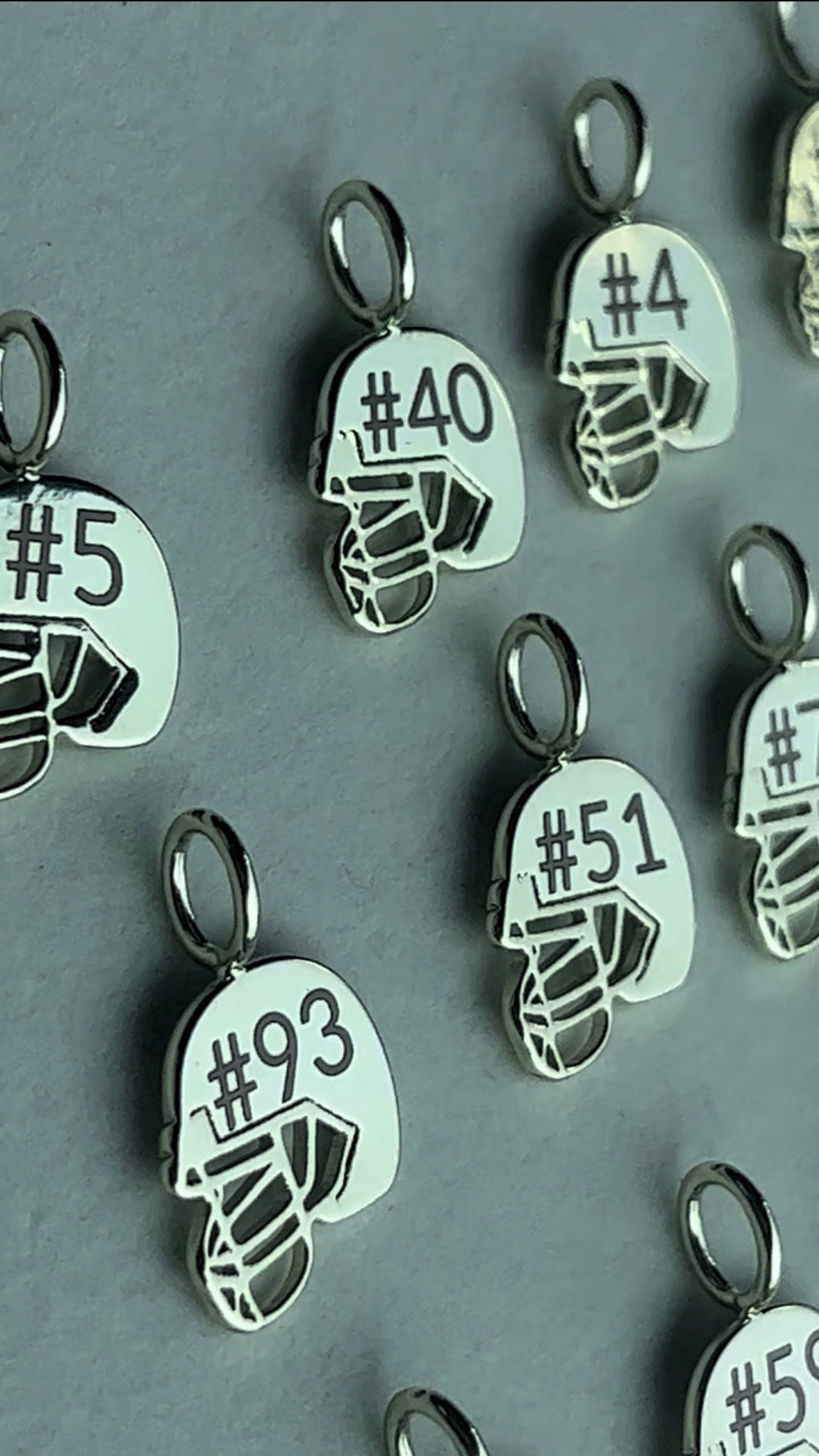 Helmet Charm Charms & Pendants The Sis Kiss