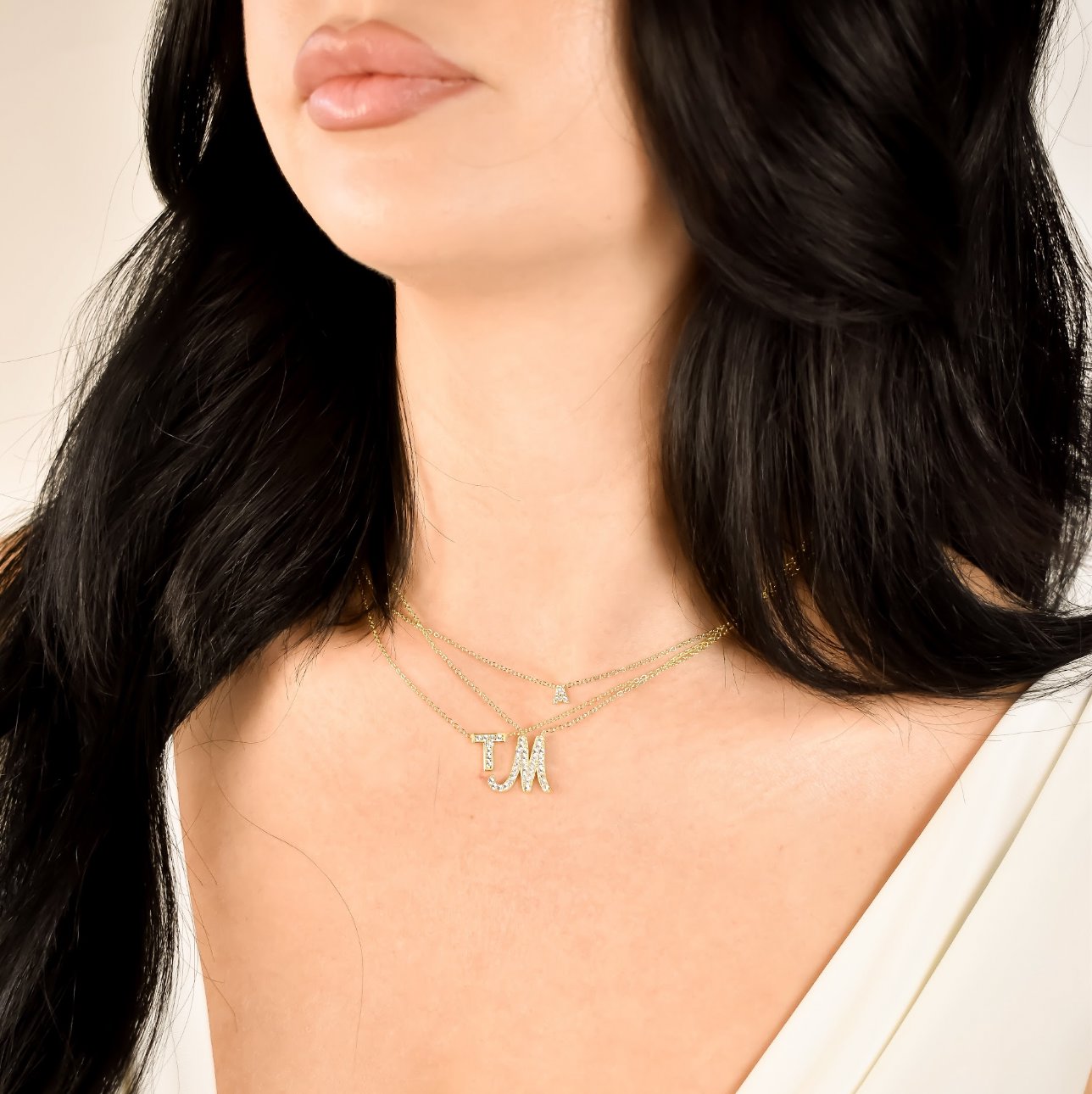 Custom Bold Initial Necklace necklace Bob