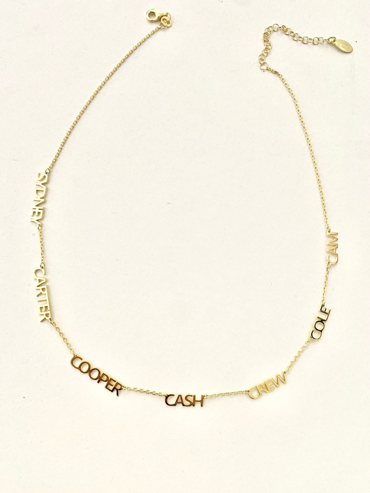 Custom My Mantra/Name Necklaces necklace Saida