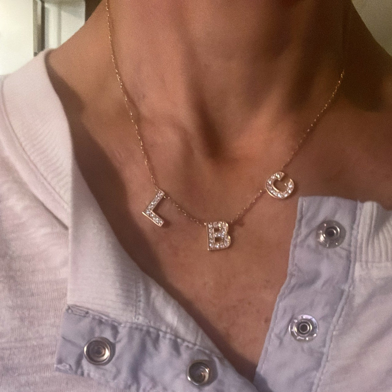 It’s All in a Name® *Bold* Personalized Necklace JEWELRY The Sis Kiss