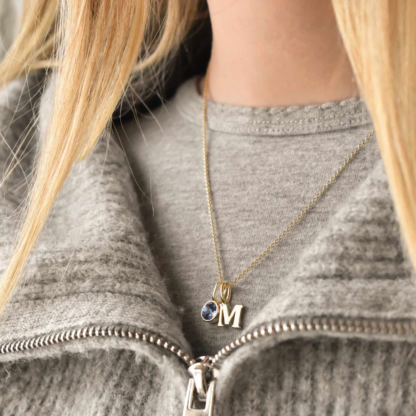 Bezel Stone Charms Charms & Pendants Joyce