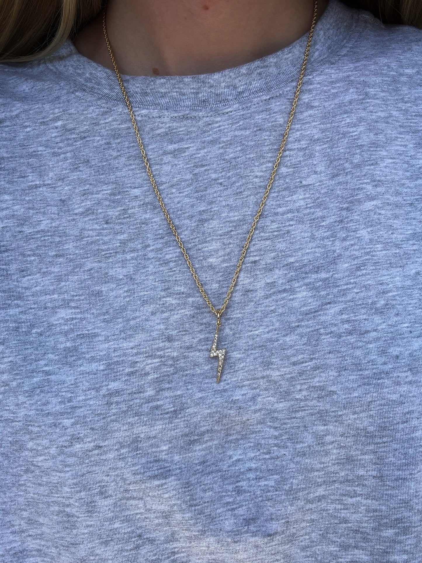 Lightning Bolt Charm Charms & Pendants Sis Kiss