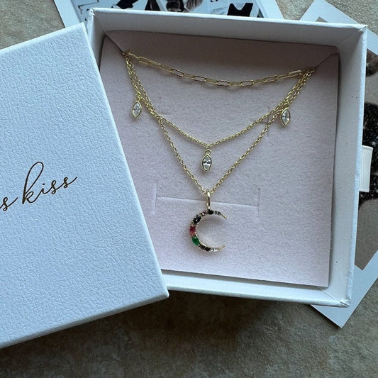 Classically Crystal Drop Necklace Necklaces Joyce