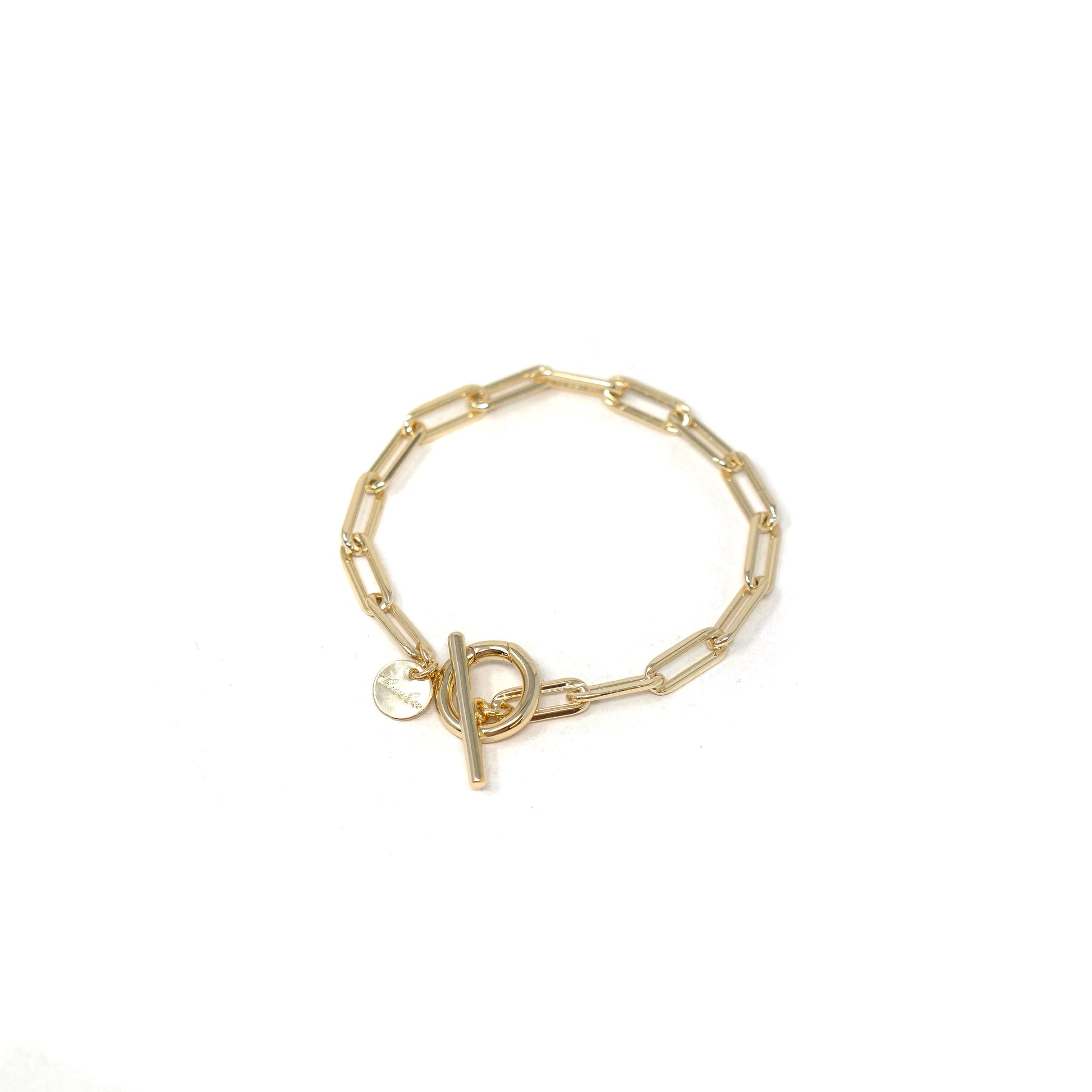 Keepsake Charm Bracelet Bracelets The Sis Kiss Gold