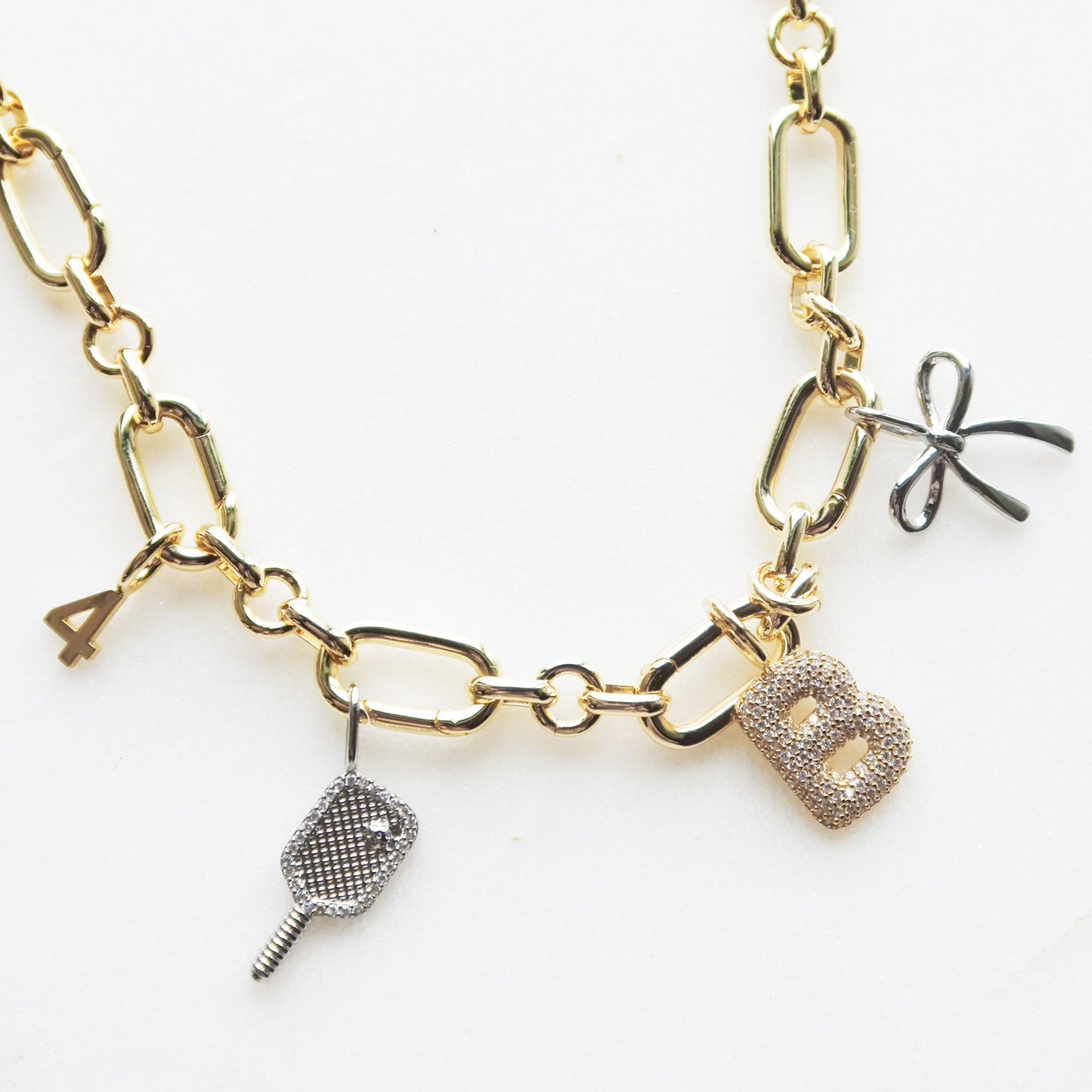 Lucky Number Charm Charms & Pendants The Sis Kiss