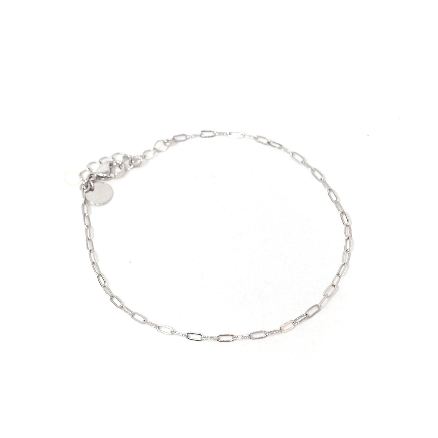 Figaro Anklet - Preorder JEWELRY The Sis Kiss Silver