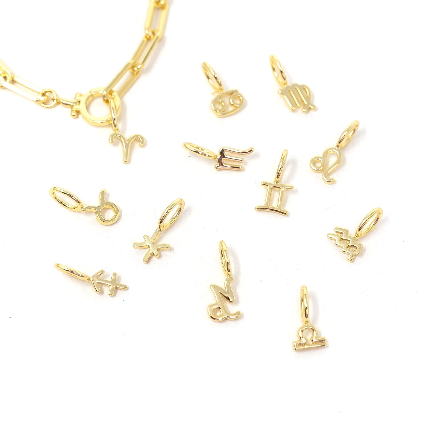 Zodiac Charm Charms & Pendants The Sis Kiss