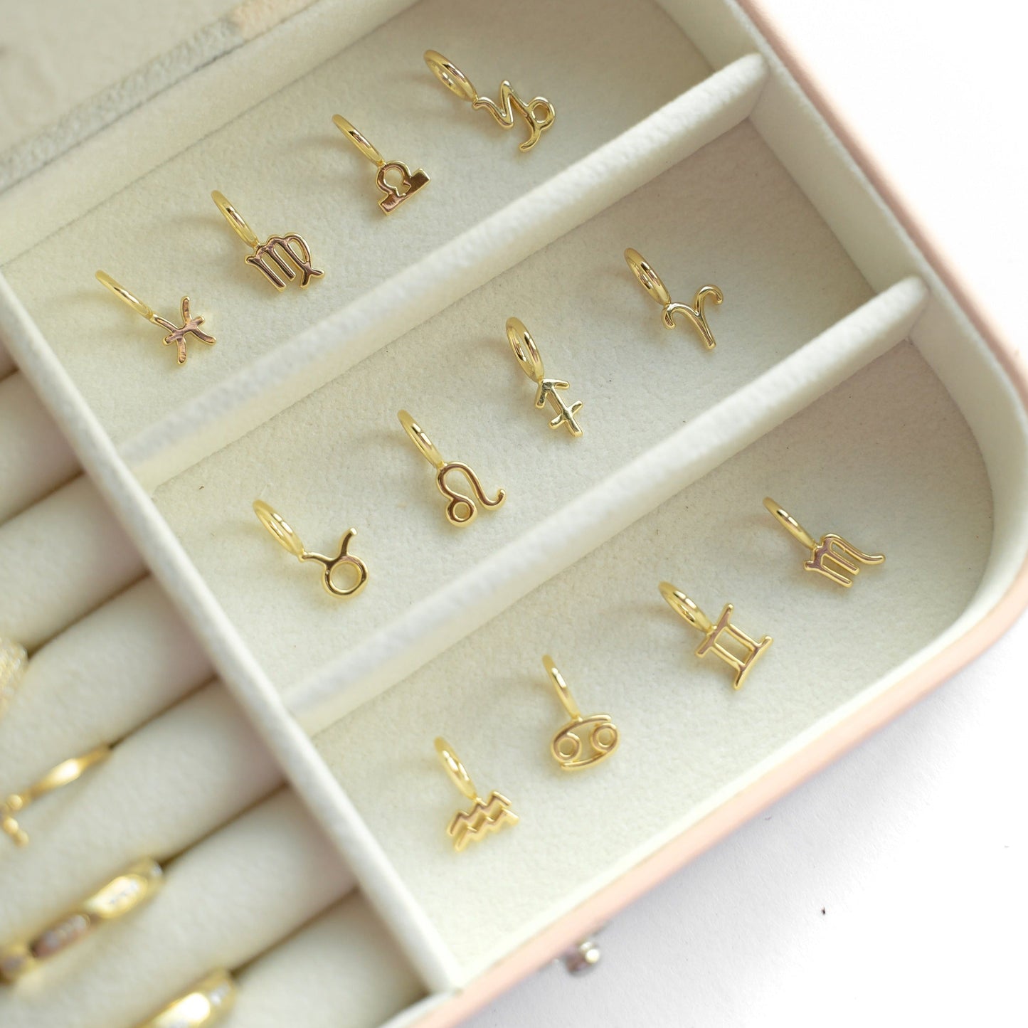 Zodiac Charm Charms & Pendants The Sis Kiss