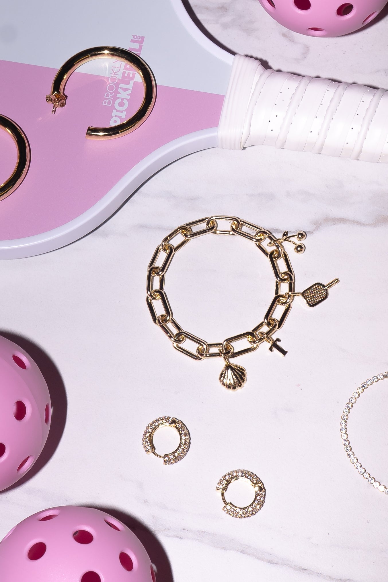 Token Charm Bracelet Bracelets The Sis Kiss