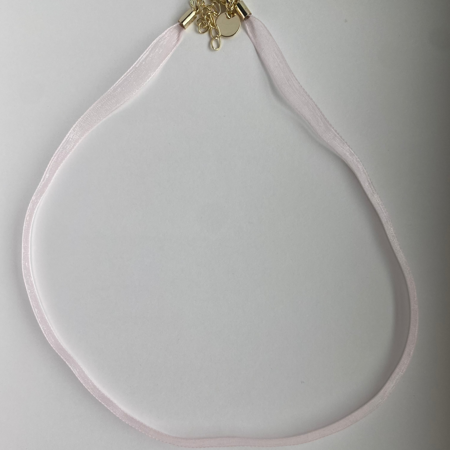 The Ribbon Necklace Sis Kiss