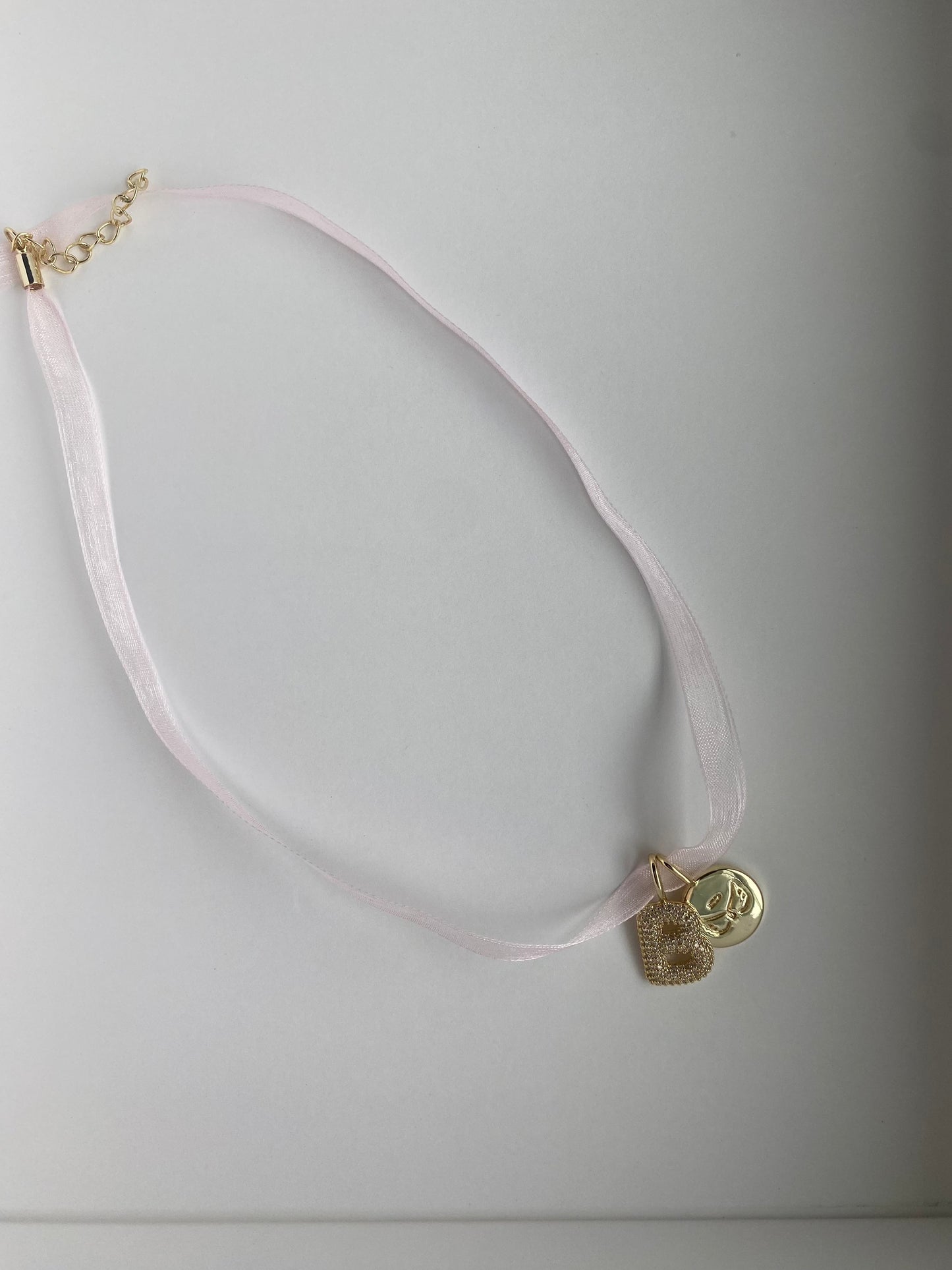 The Ribbon Necklace Sis Kiss