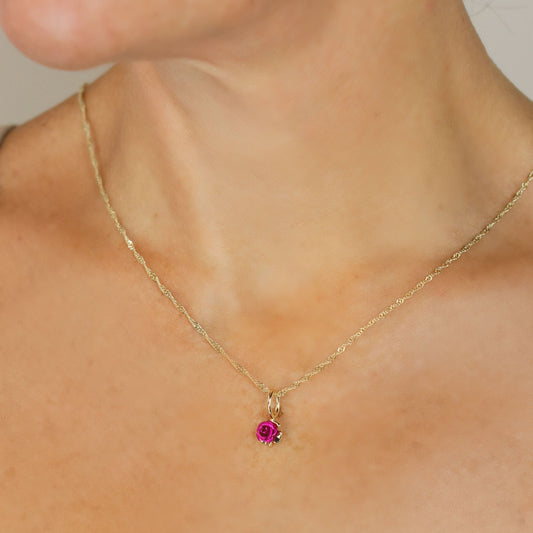 In Bloom Mini Rose Charm Charms & Pendants Joyce