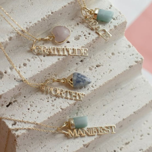 Natural Stone Charm Charms & Pendants Joyce