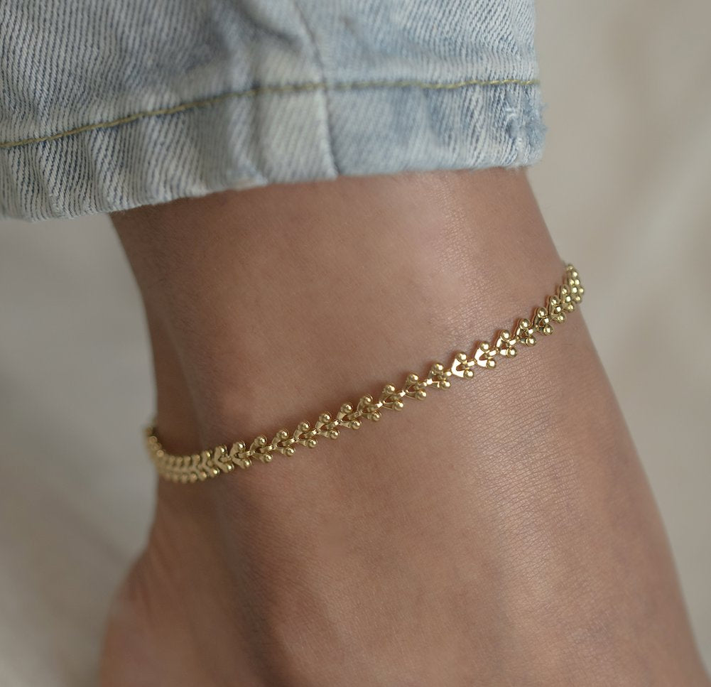 St. Tropez Anklet JEWELRY The Sis Kiss