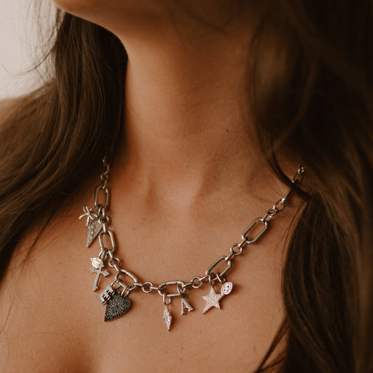 Collectors Charm Necklace The Sis Kiss