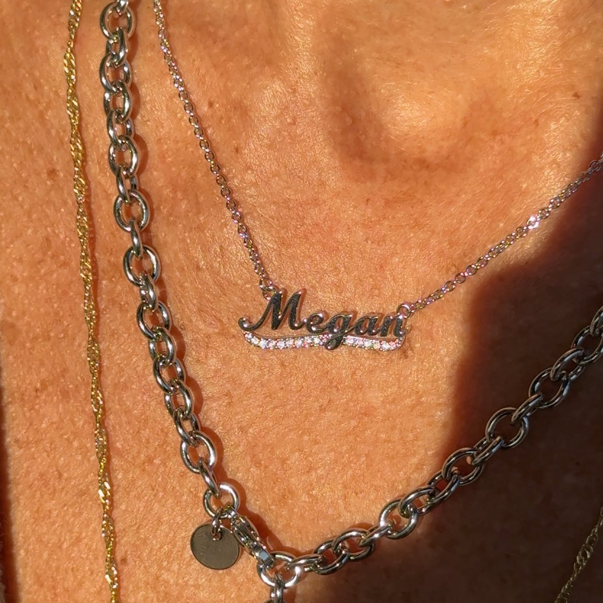 Custom Gemline Name Necklace necklace Bob
