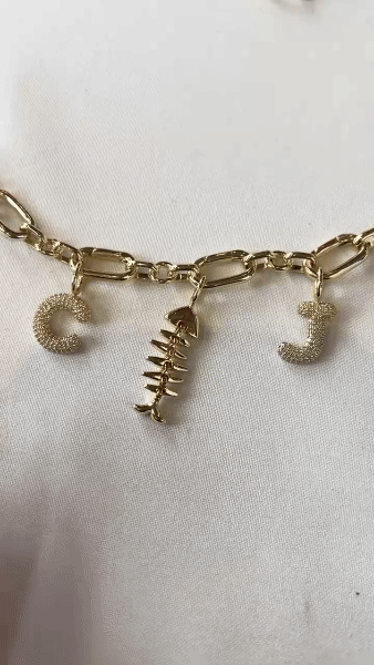 Barracuda Charm Charms & Pendants Sis Kiss