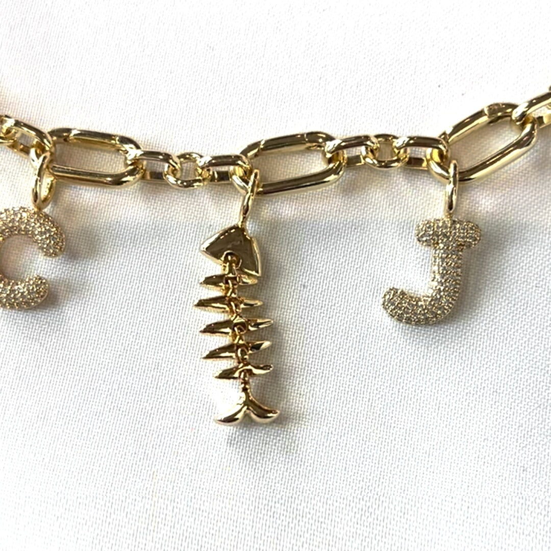 Baracuda Charm Charms & Pendants Sis Kiss