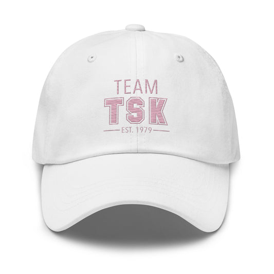 Team TSK Embroidered Dad hat The Sis Kiss