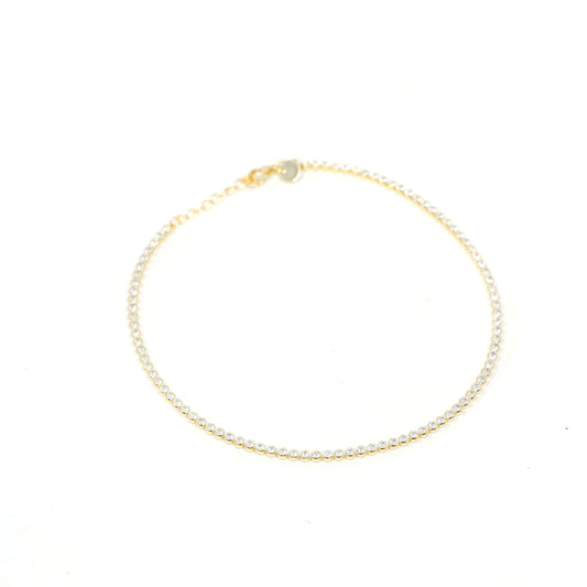 Morgan Bezel Tennis Necklace Necklaces Joyce