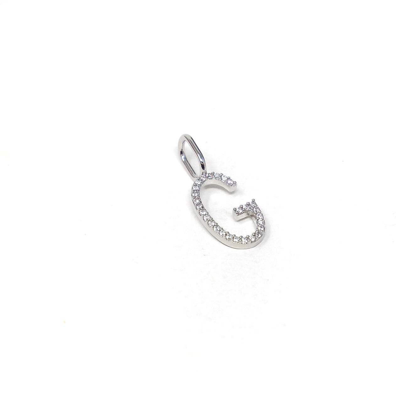 Sleek Initial Charm Charms & Pendants The Sis Kiss