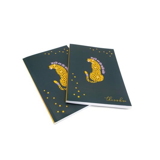 The Sis Kiss Notebooks HOME The Sis Kiss Green Louis the Leopard