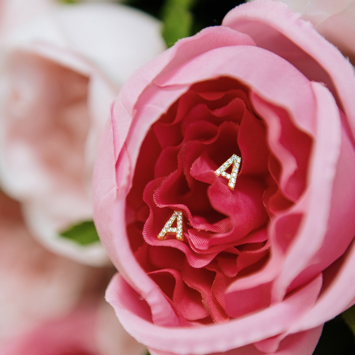 Single Letter Initial Earrings - Sold as Separates JEWELRY The Sis Kiss