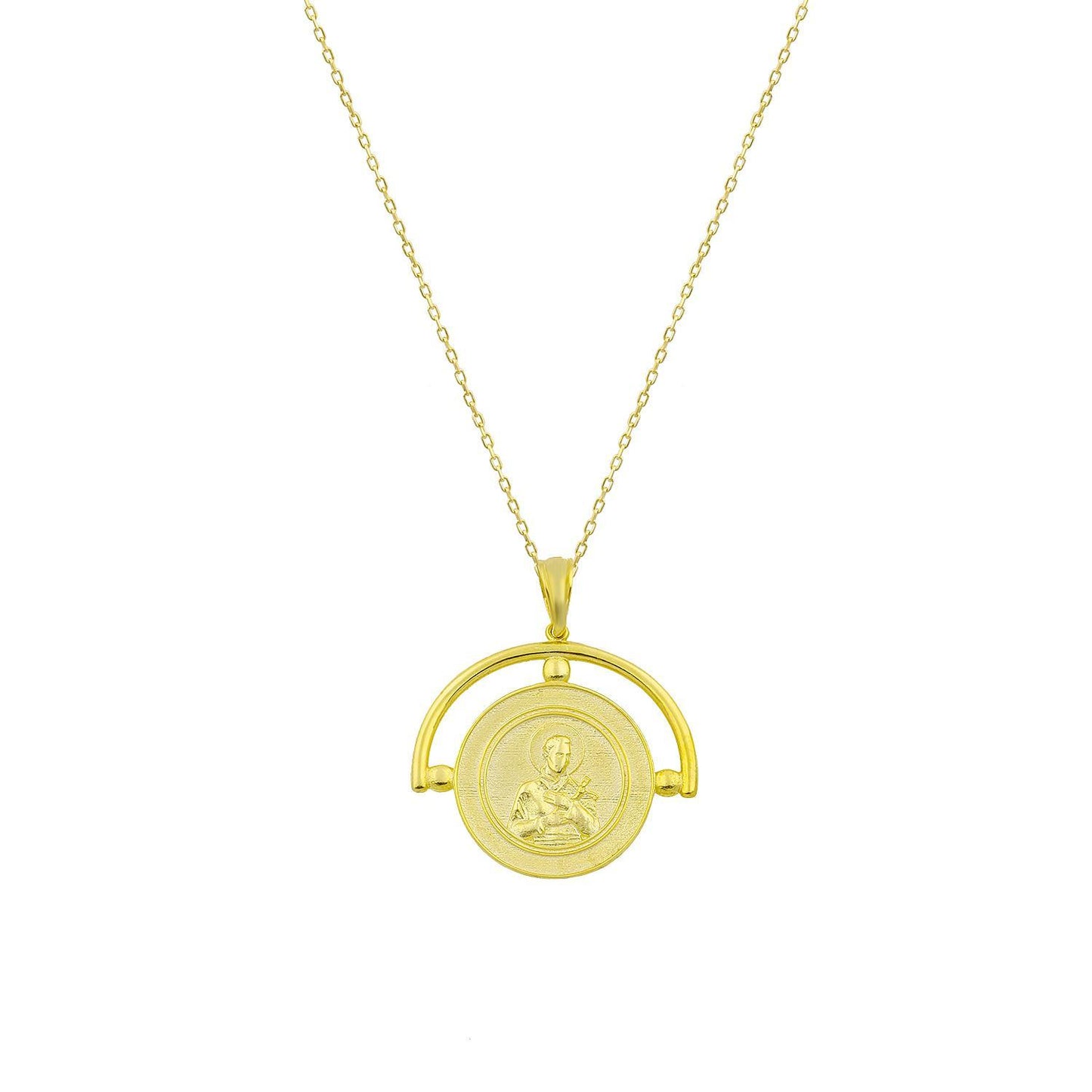 Ash & Em Coin Pendant Necklace JEWELRY The Sis Kiss