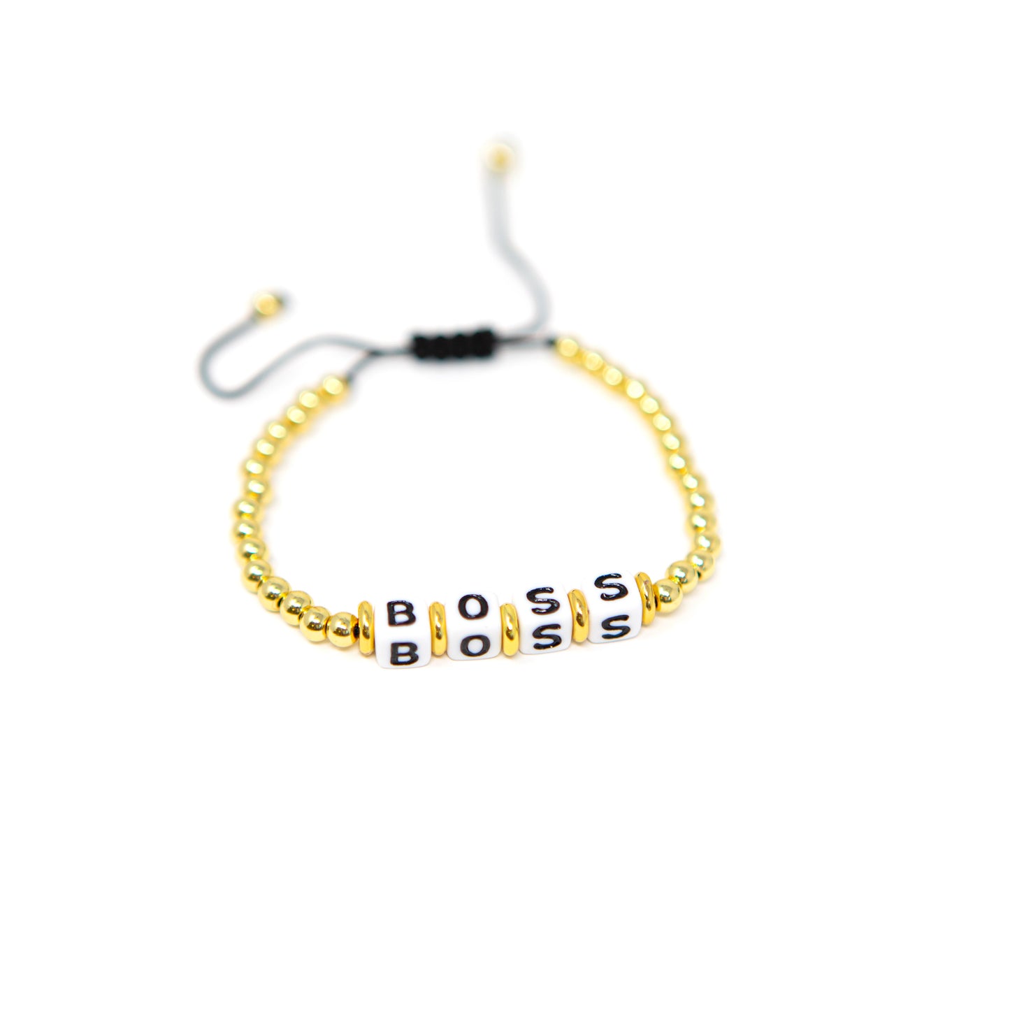 Beaded Adjustable Bracelets JEWELRY The Sis Kiss Boss