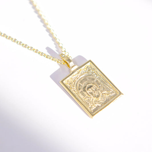Share the Faith - Rectangular Pendants JEWELRY The Sis Kiss Christ Pendant