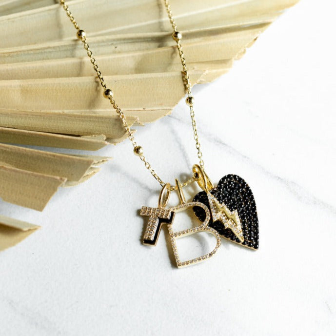 Lovestruck Bolt Charm Charms & Pendants The Sis Kiss