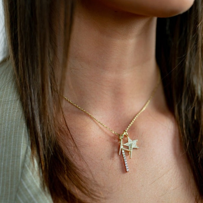 Bling Bar Charm Charms & Pendants The Sis Kiss