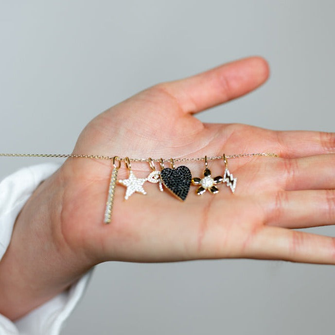 Bling Bar Charm Charms & Pendants The Sis Kiss