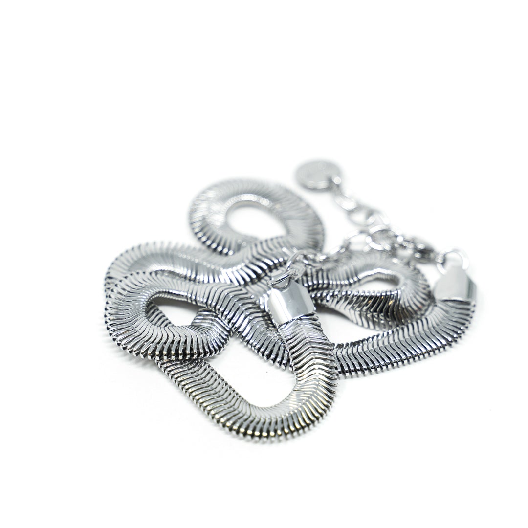 Liquid Gold Herringbone Necklace JEWELRY The Sis Kiss