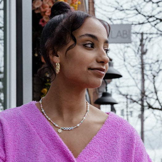 Customized Pastels and Pearls Beaded Necklace JEWELRY Joyce